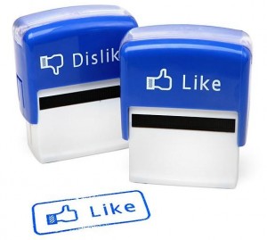 Tampons Facebook Like et Dislike