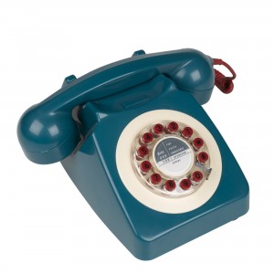 Téléphone fixe vintage 70's - British